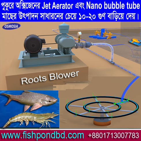 Air blower for discount fish farm
